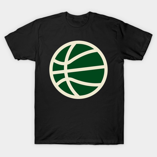 Simple Basketball Design In Your Team's Colors! T-Shirt by Shy Guy Creative